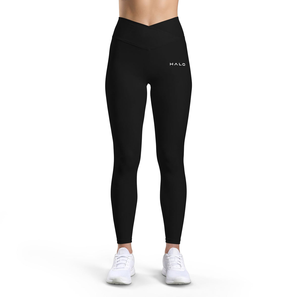 Cross waisted legging
